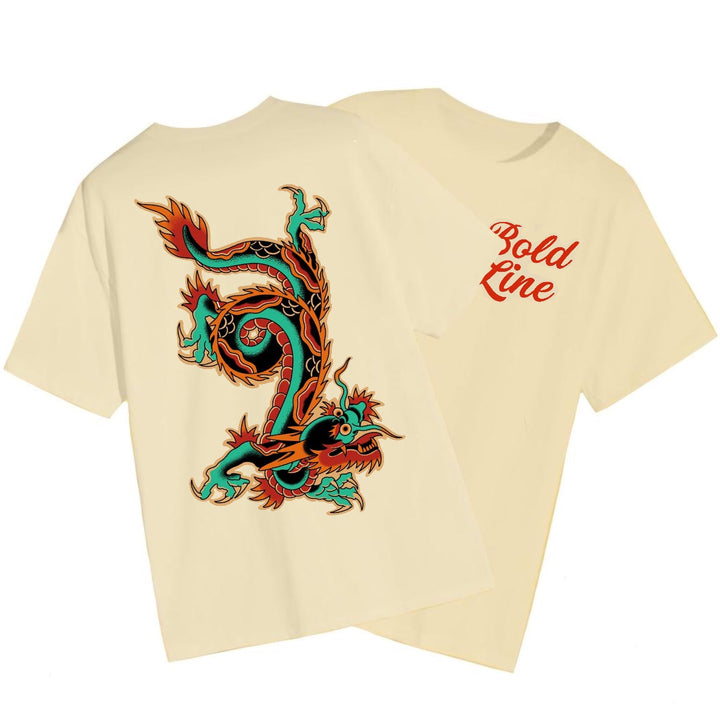 Camiseta Boldline Flash Tattoo Old Dragon